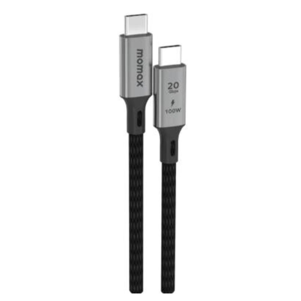 Momax Elite 100W USB-C USB3.2 Gen 2X2 20Gbps cable 1m (Black)