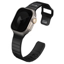 UNIQ STRIDE FKM RUBBER APPLE WATCH STRAP 49/45/44/42MM - MIDNIGHT BLACK (MIDNIGHT BLACK)