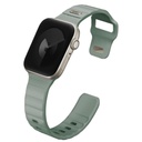 UNIQ STRIDE FKM RUBBER APPLE WATCH STRAP 41/40/38MM - ICEPLANT GREEN (ICEPLANT GREEN)