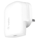 Belkin Wall Charger 30W Boost USB-C PD 3.0 PPS (White)