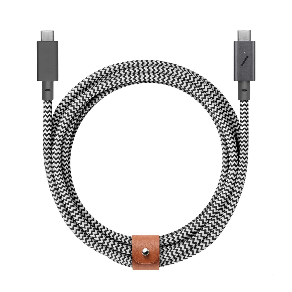 Native Union Belt Cable Pro 240W Type C-C 2.4M (Zebra)