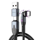 Statik PowerPivot Pro 100w Nylon Braided USB-C to C Cable 90CM (Black)