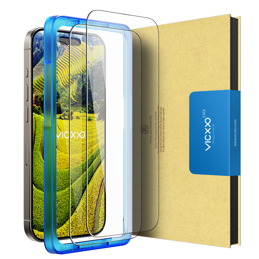 Vicxxo Screen Protector 2.5CX for iPhone 12 Pro Max (Clear)
