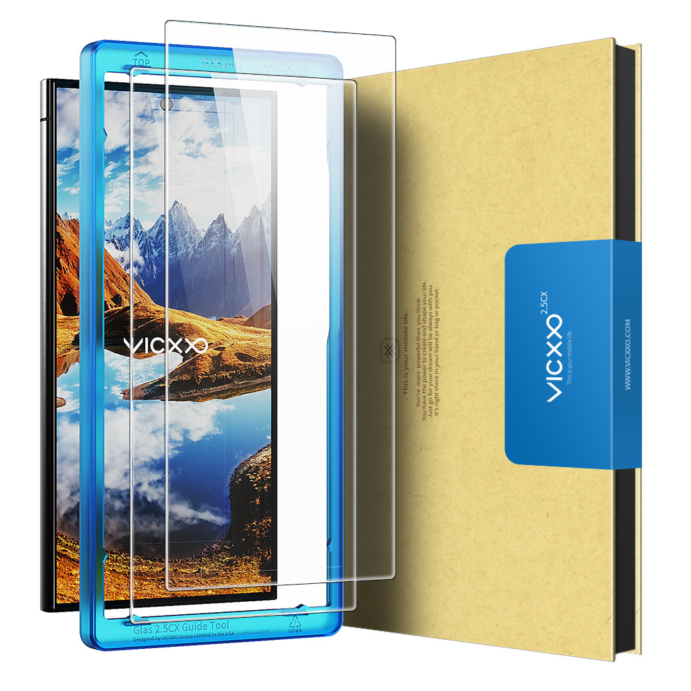 Vicxxo Screen Protector 2.5CX for Samsung S24 Ultra (Clear)