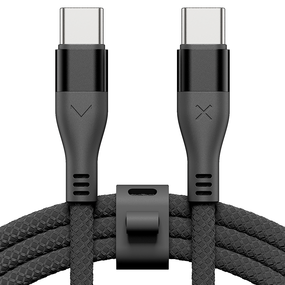Vicxxo Kaeiz Woven Type C-C Cable 1.2M (Black)