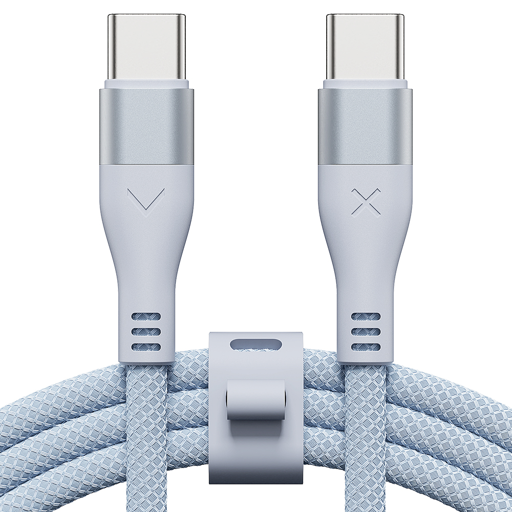 Vicxxo Kaeiz Woven Type C-C Cable 1.2M (Blue)