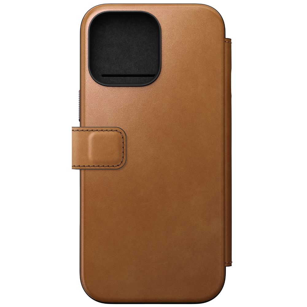 Nomad Leather Folio Case iPhone 16 Pro Max (English Tan-C)