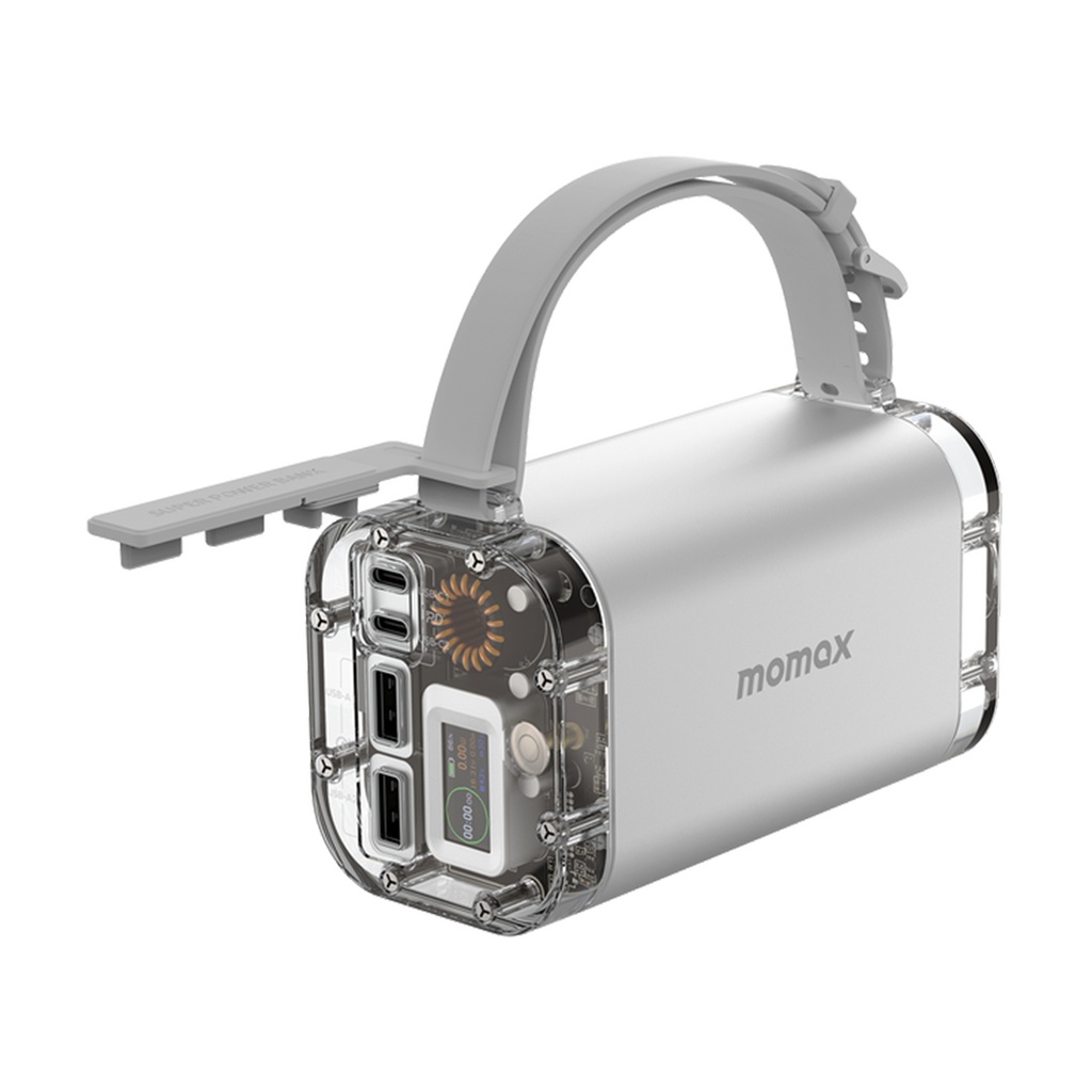 Momax iPowerstone Mini 100W Portable power station (Silver)