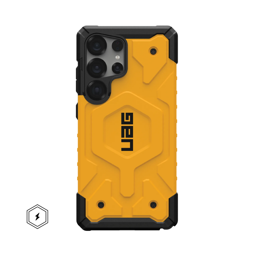 UAG Pathfinder MagSafe Case for Samsung Galaxy S25 Ultra (Heritage Yellow)