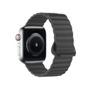  Decoded Silicone Magnet Traction Loop Strap Lite for AppleWatch 45/44/42mm (Black)