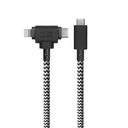Native Union Belt Cable Duo Type C-C-Lightning 1.8m (Zebra)