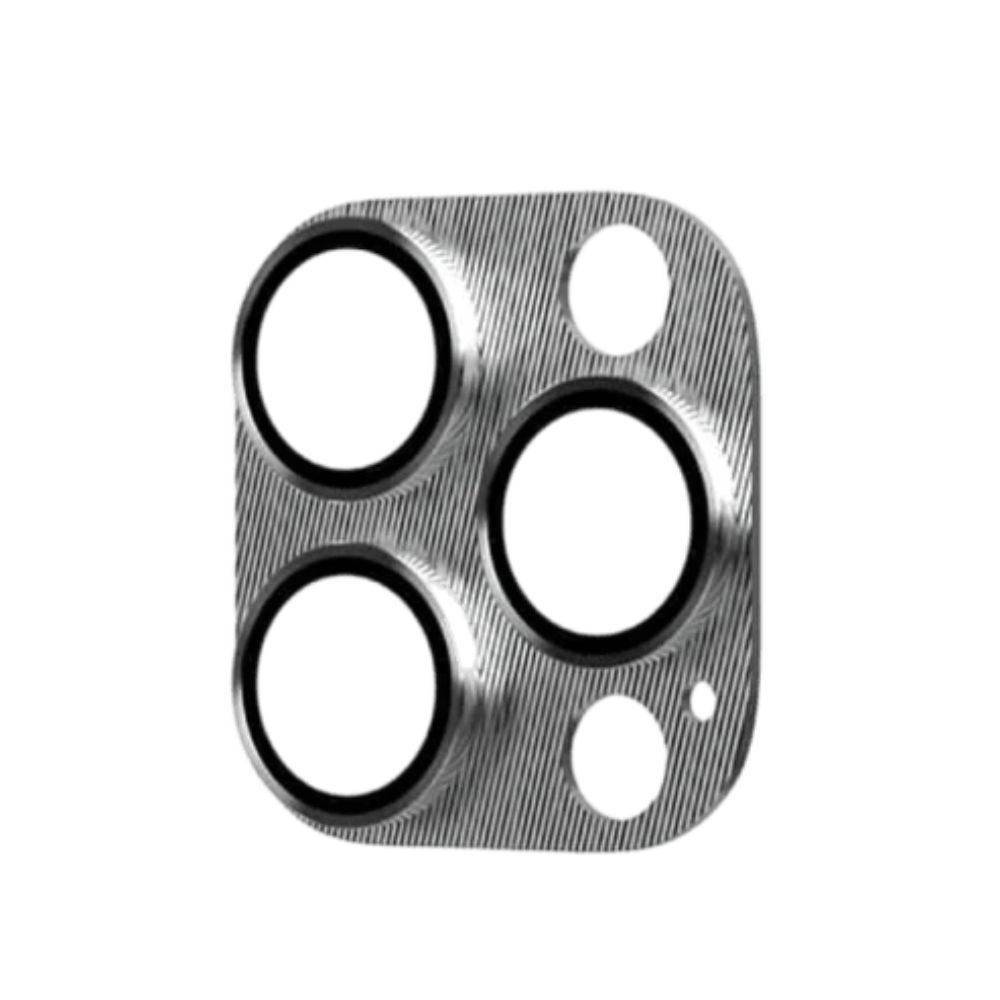 Araree C-Sub Core MB Camera Lense Protector With Metal Base For IPhone 15 Pro / 15 Pro Max (Silver)