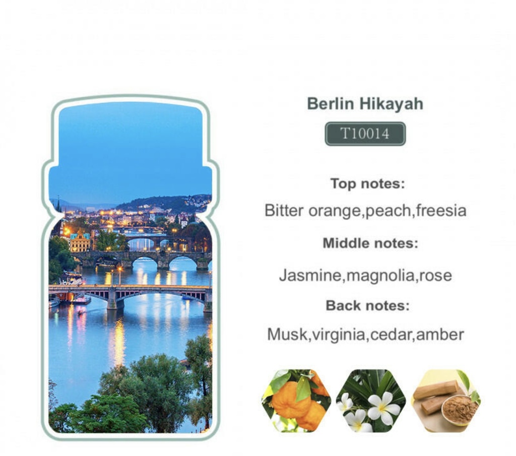 Hikayah Perfume Oil 250ml (Berlin)