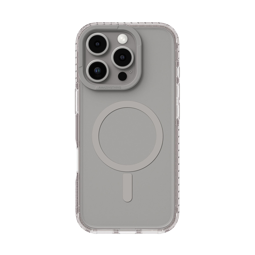Amazingthing Titan Pro Magsafe Drop Proof Case For Iphone 16 Pro Max 6.9 (Grey)