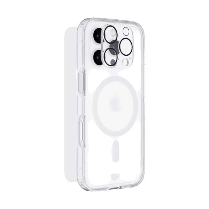 Tech21 Evo Clear 3-in-1 Magsafe Bundle for iPhone 16 Pro