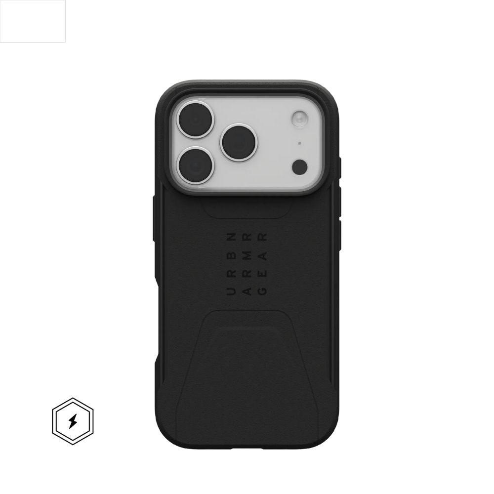 UAG Civilian Magsafe Case for iPhone 17 Pro (Black)