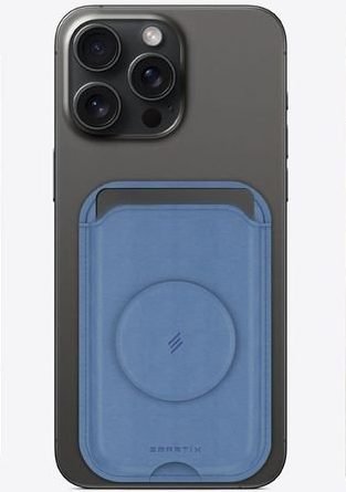 Smartix Premium Magnetic Card Holder (Blue)