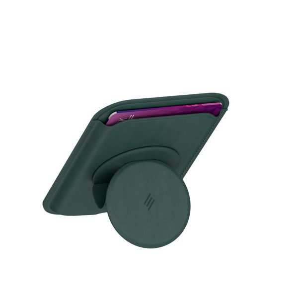 Smartix Premium Magnetic Card Holder (Green)