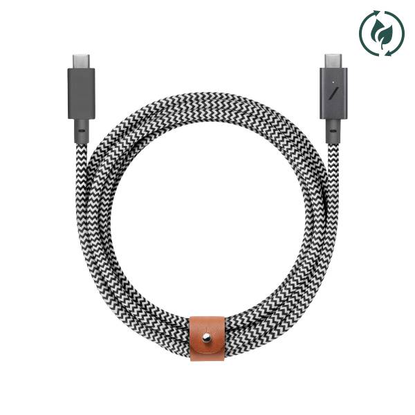 Native Union Belt Cable 140W Type C-C 2M (Zebra)