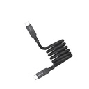 Momax Mag.Link 100W USB-C to USB-C Magnetic Cable 1m  (Black)