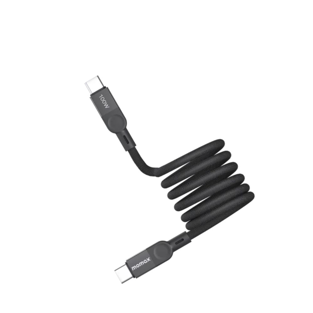 Momax Mag.Link 100W USB-C to USB-C Magnetic Cable 2m (Black)
