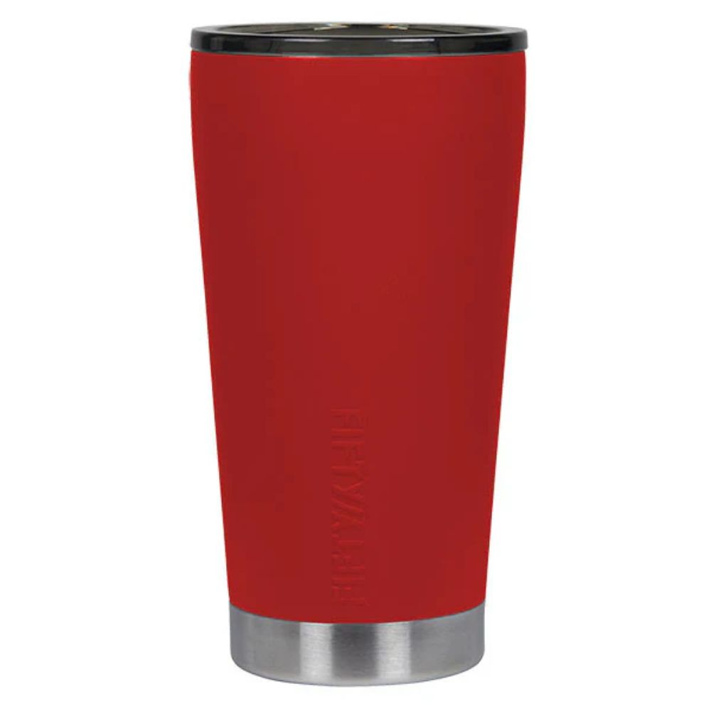 Fifty Fifty Vacuum Insulated Tumbler 470ML (Cherry Red)