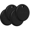 Chipolo POP Tracker for Apple/Android Finder 4-Pack (Black)
