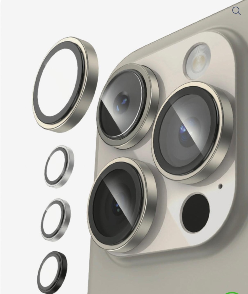 Phone Planet Camera Lens for iPhone 16 Pro/16 Pro Max (Rose Gold)