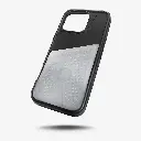 Ninja Labs Flex Pouch for iPhone 16 Pro Case (Black/Clear)