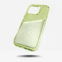 Ninja Labs Flex Pouch for iPhone 14 Pro Case (Matcha/Clear)
