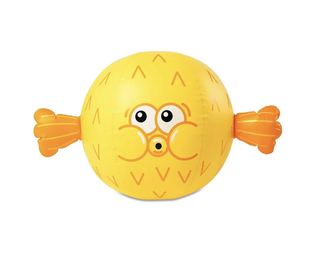 Big Mouth Puffer Fish Beach Ball