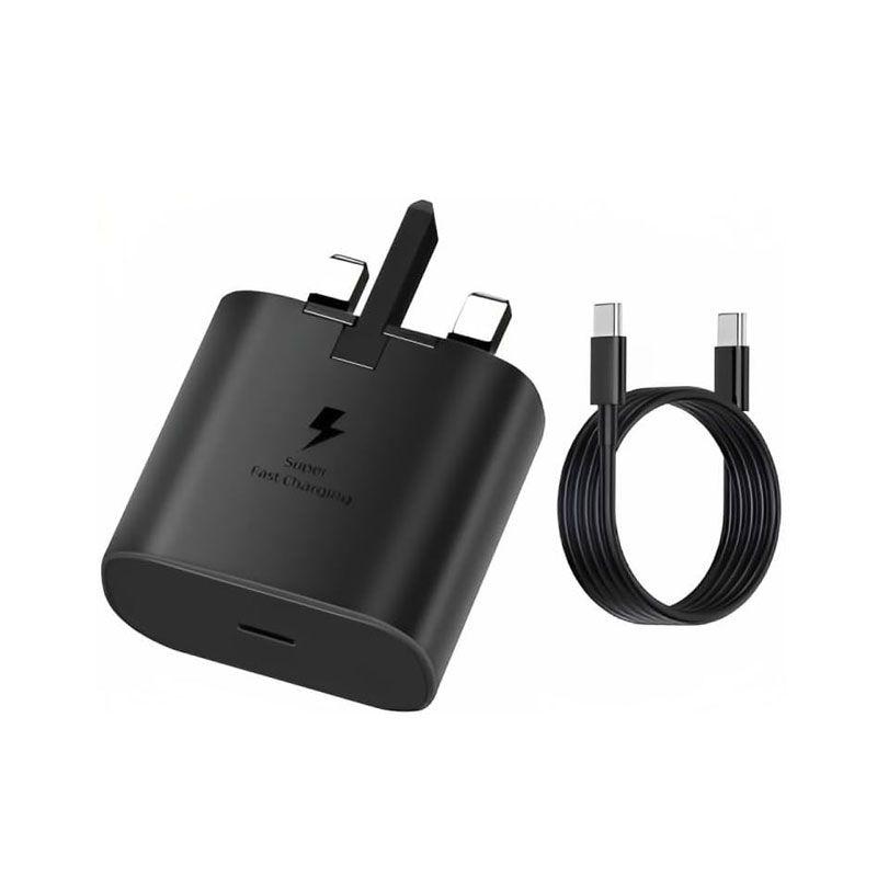 SAMSUNG Travel Adapter (45 W) with cable 5A USB-C to USB-C Cable 1.8 m (Black)