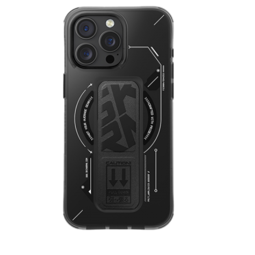 Skinarma Helio Magsafe Case With Grip For iPhone 16 Pro (Black)