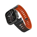 SkinArma Gemini Magnetic Watch Strap for Apple Watch 49/46/45MM (Black Orange)