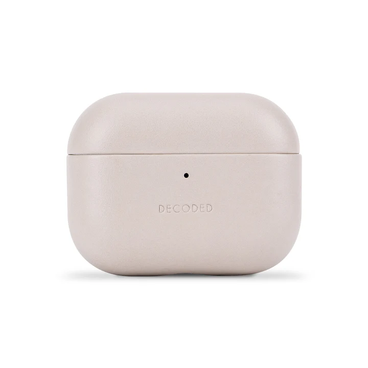 Decoded Leather Case for AirPods Pro 3 (Clay)