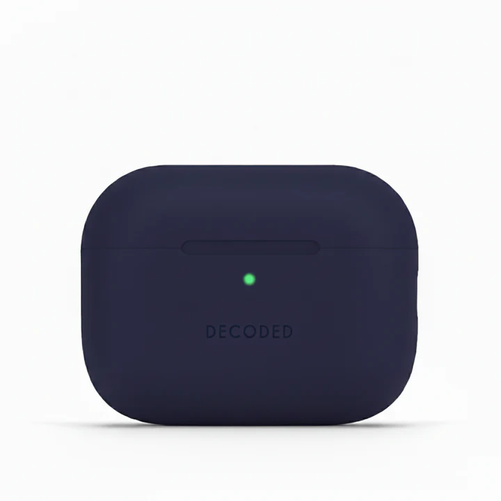 Decoded Silicone Case for AirPods Pro 3 (Navy)