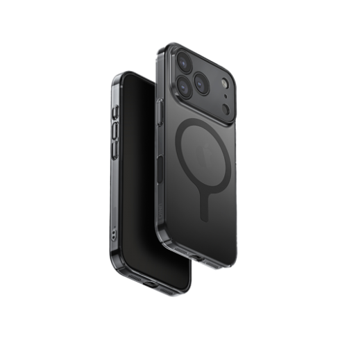 Uniq Airsuit MagSafe Case for iPhone 17 Pro Max (GLossy Smoke)