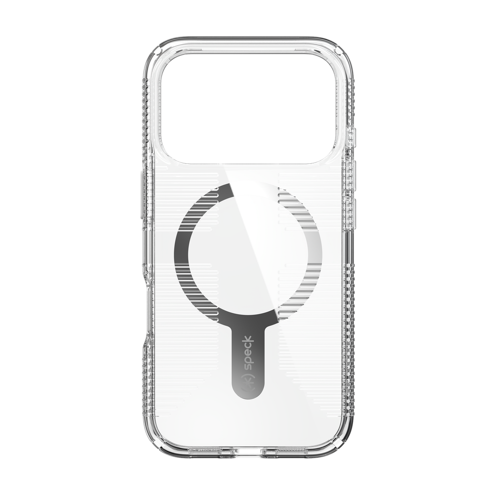 Speck Gemshell Grip + MS Case for iPhone 17 Pro (Clear/Clear)