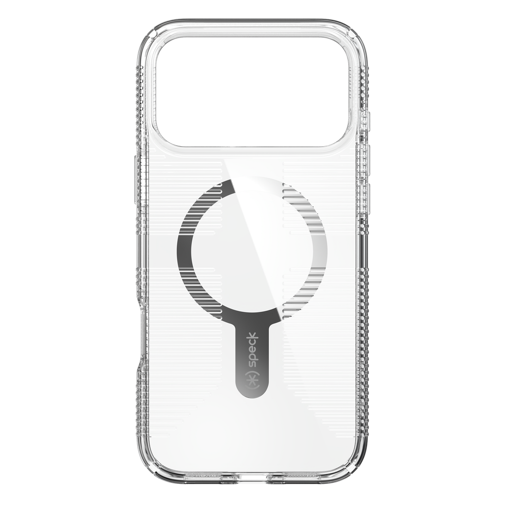 Speck Gemshell Grip + MS Case for iPhone 17 Pro Max (Clear/Clear)