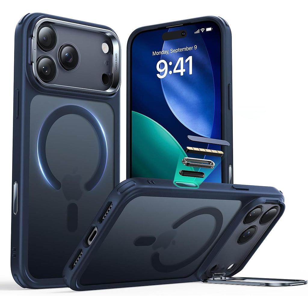  (أزرق مطفي) ESR HaloLock Classic Hybrid iPhone 17 Pro Max كفر 