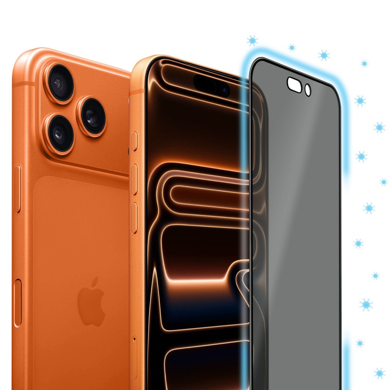 توري مضاد للبكتيريا لهاتف آيفون 17 برو (حماية الخصوصية)