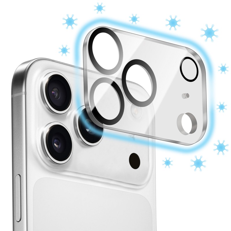 Araraee Camera Lens Ring Protection for iPhone 17 Pro/17 Pro Max (Clear)