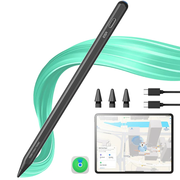 ESR Geo Digital Pencil With Find My (Black)