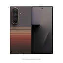 Pitaka Ultra-Slim Case for Galaxy Z Fold7 Sunset (Rear cover)