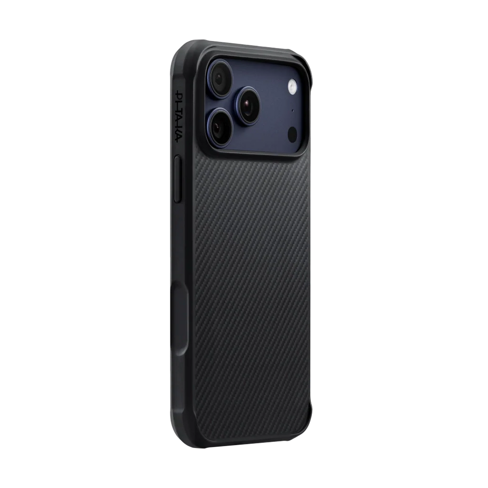Pitaka 17 Pro Max Aramid Proguard Case (Black/Grey)