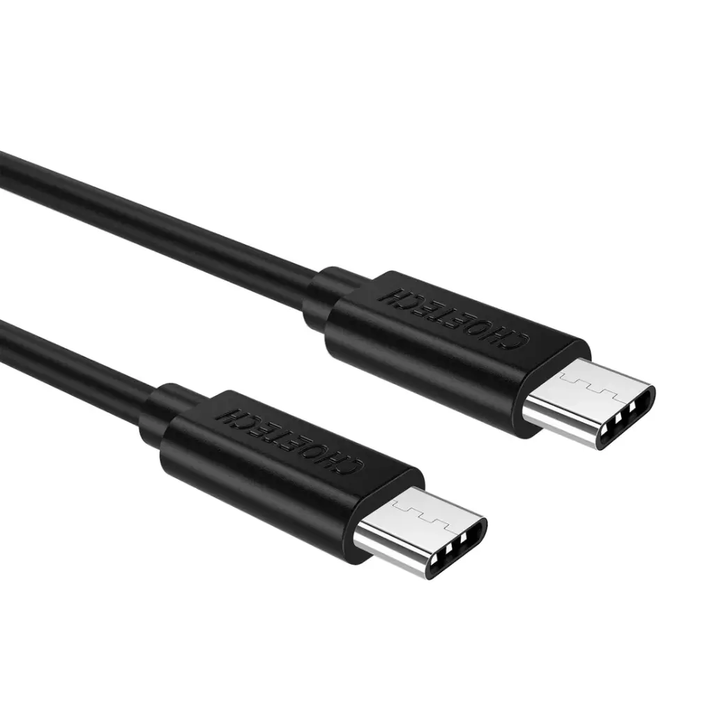 Choetech PVC Type C-C 2M Cable (Black)