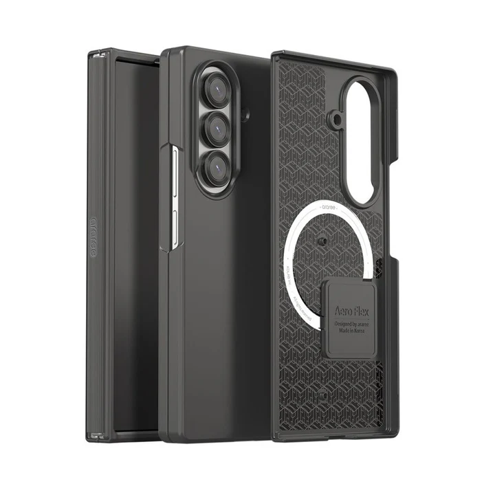 Araree Aero Flex Magsafe Case For Samsung Z Fold 7 (Black)