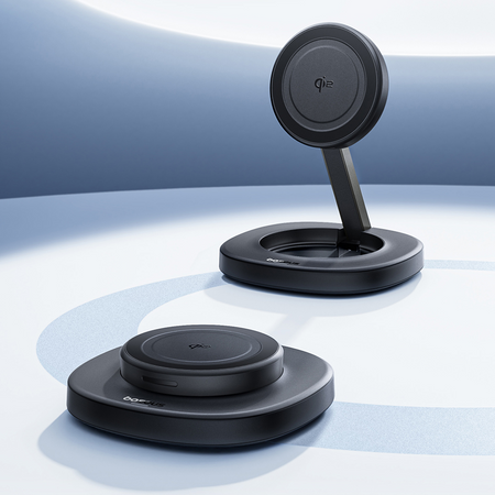 Baseus EnerFill FF11 Qi2 Foldable Wireless Charger 15W (Cosmic Black)