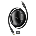 Baseus Free2Pull Retractable Charging Cable USB-C to iP 20W 1m (Cluster Black)