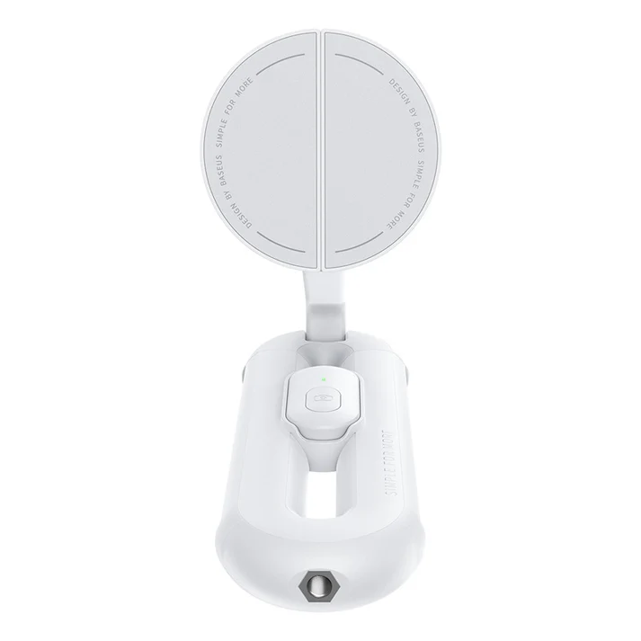 Baseus TechShot Dual-Support Phone Selfie Stick (Moon White)